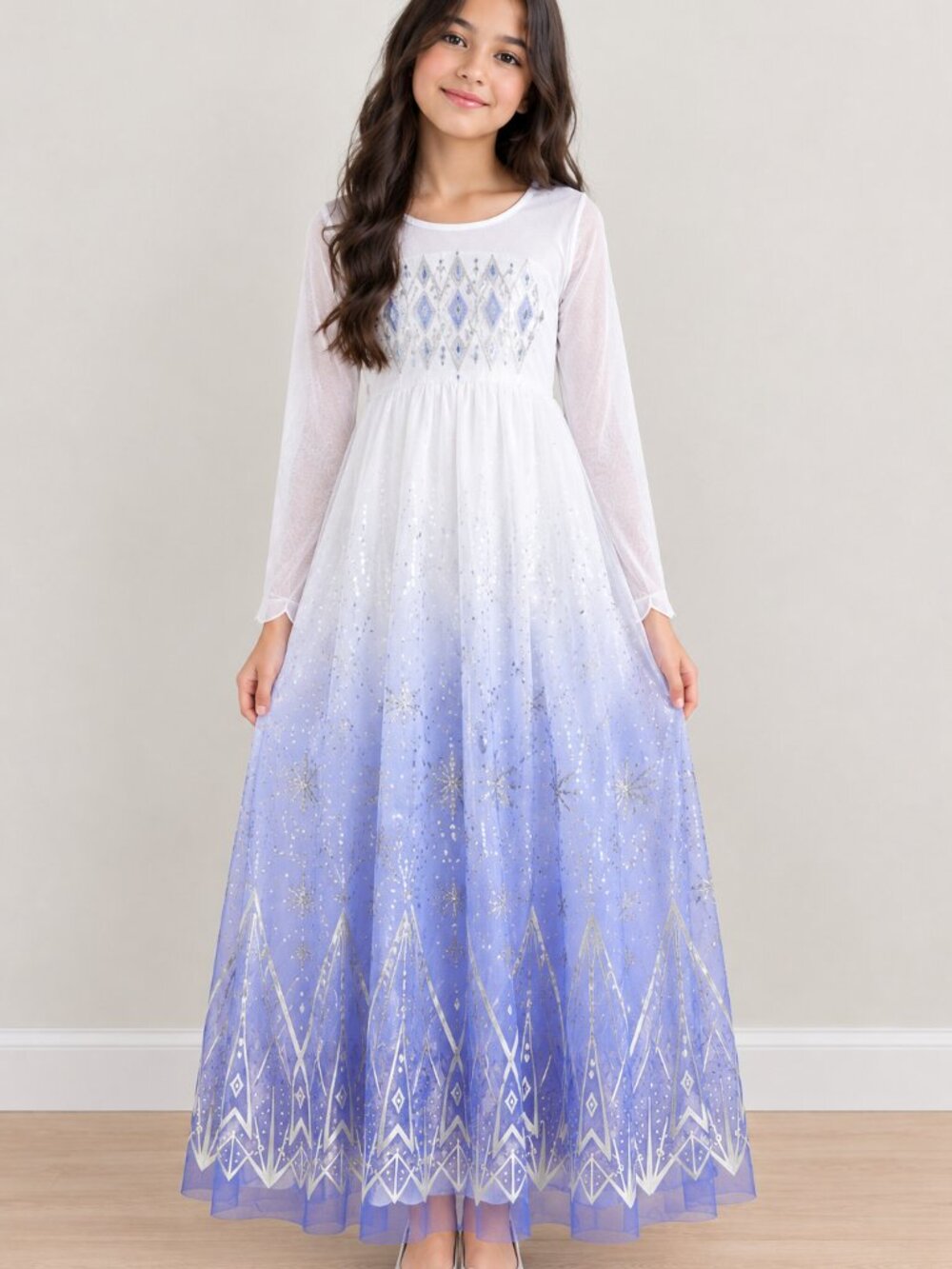 White Elsa Dress